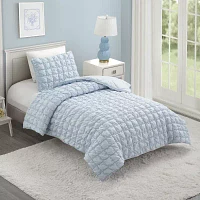 Urban Playground Dreamy Clouds Puffy Quilt Set