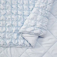 Urban Playground Dreamy Clouds Puffy Quilt Set