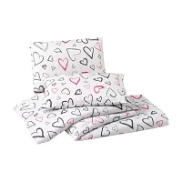 Urban Playground Roxy Hearts Reversible Comforter Set