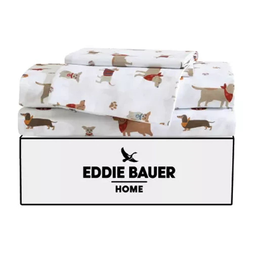 Eddie Bauer Buddy And Friends Sheet Set