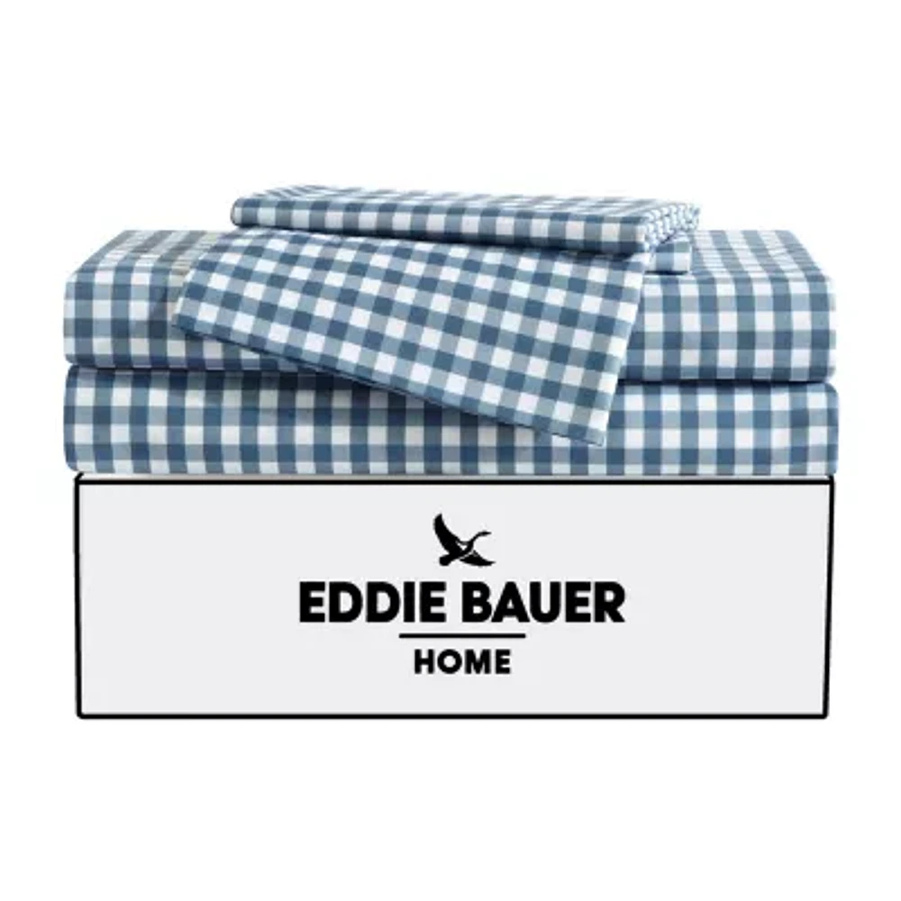 Eddie Bauer Preston Check Sheet Set