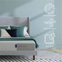 The Casper Sleep Element 10" Memory Foam Medium Tight Top Mattress a Box