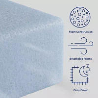 The Casper Sleep Slate 10.5" Breathable Flex Foam Firm Tight Top Mattress a Box