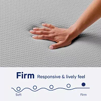 The Casper Sleep Slate 10.5" Breathable Flex Foam Firm Tight Top Mattress a Box