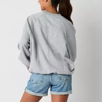 Arizona Juniors Womens Crew Neck Long Sleeve Sweatshirt