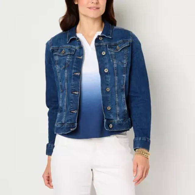 Bomber Jacket Jcpenney Liz Claiborne Coats Liz Claiborne Denim