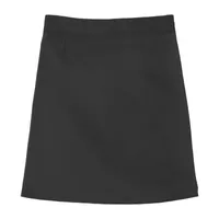 French Toast Front-Pleated Tab Skirt Little & Big Girls Pleated