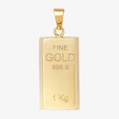 Mens 14K Gold Pendant