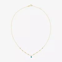 Womens 14K Gold Pendant Necklace