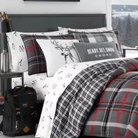 Eddie Bauer Willow Plaid Midweight Comforter Set