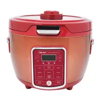 Aroma ARC-1230R 20-Cup (Cooked) Digital Rice Cooker with Glass Lid