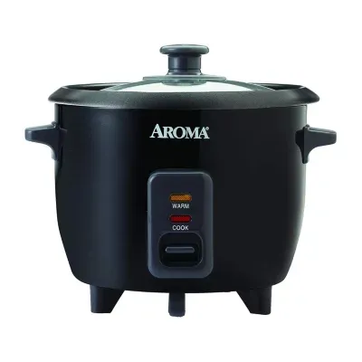 Aroma ARC-363-1NGB 6-Cup (Cooked) Pot Style Rice Cooker