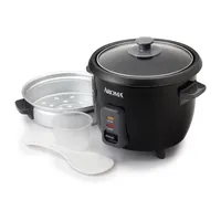 Aroma ARC-363-1NGB 6-Cup (Cooked) Pot Style Rice Cooker