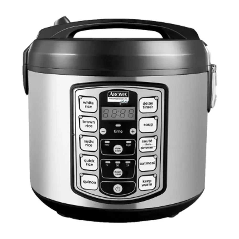 AROMA SmartCarb Mulitcooker & Food Steamer 8-Cup (Cooked