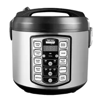 Aroma ARC-5000SB Professional 20-Cup (Cooked) Digital Rice Cooker, Slow Cooker & Food Steamer