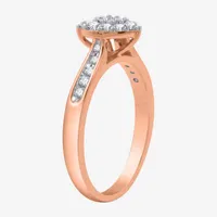 I Said Yes (H-I / I1) Womens 3/8 CT. T.W. Lab Grown White Diamond 14K Rose Gold Over Silver Bridal Set