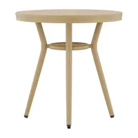 Dillin Contemporary Weather Resistant Patio Side Table