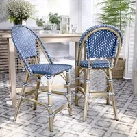 Tusto Contemporary 2-pc. Patio Bar Stool