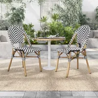 Gallardio Contemporary Weather Resistant Patio Dining Chair