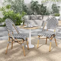 Gallardio Contemporary Weather Resistant Patio Dining Chair