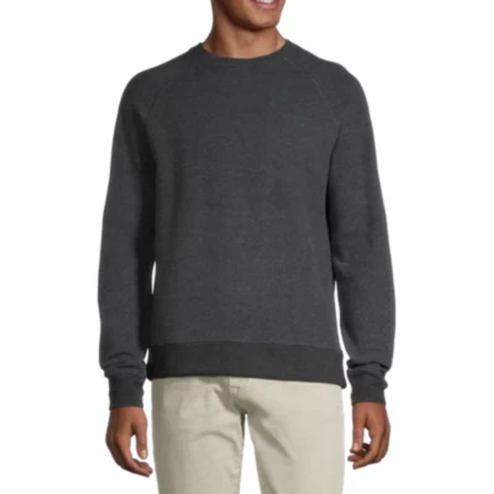 Van Heusen Mens Crew Neck Long Sleeve Sweatshirt