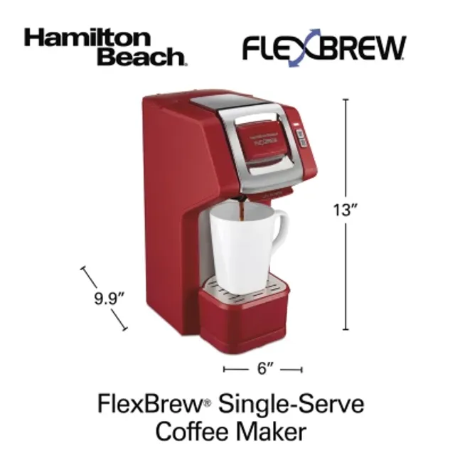 Hamilton Beach FlexBrew Single-Serve Coffee Maker 49901, Color: Black -  JCPenney
