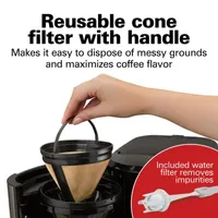 Hamilton Beach 12 Cup Thermal Programmable Coffee Maker