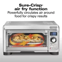 Hamilton Beach 4-Slice Professional Sure-Crisp Air Fry Digital Toaster Oven