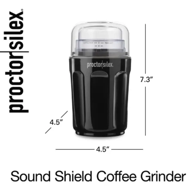 Hamilton Beach 2-14 Cup Burr Coffee Grinder with 18 Grind Settings