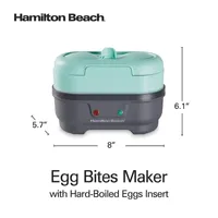 Hamilton Beach Egg Bites Maker with Hard Boiled Egg Tray