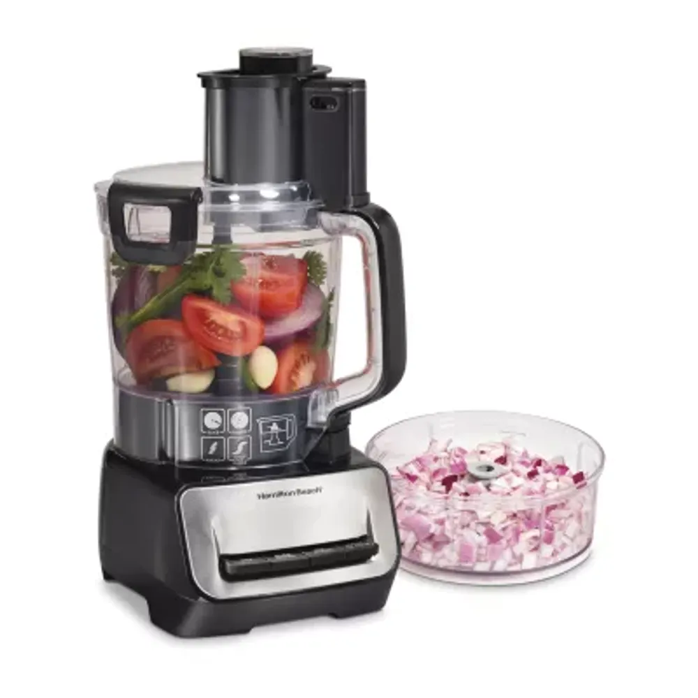 Hamilton Beach 14 Cup Stack & Snap Duo Food Processor