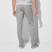 St. John's Bay Temp Flex 5-Pocket Mens Slim Fit Flat Front Pant