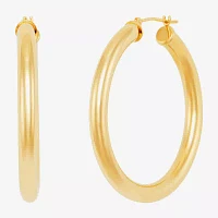 14K Gold Hoop Earrings