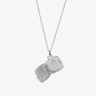 Authenticated Used Louis Vuitton LOUIS VUITTON locket necklace monogram  M62484 pendant men's silver 