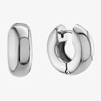 Sterling Silver 16.2mm Hoop Earrings