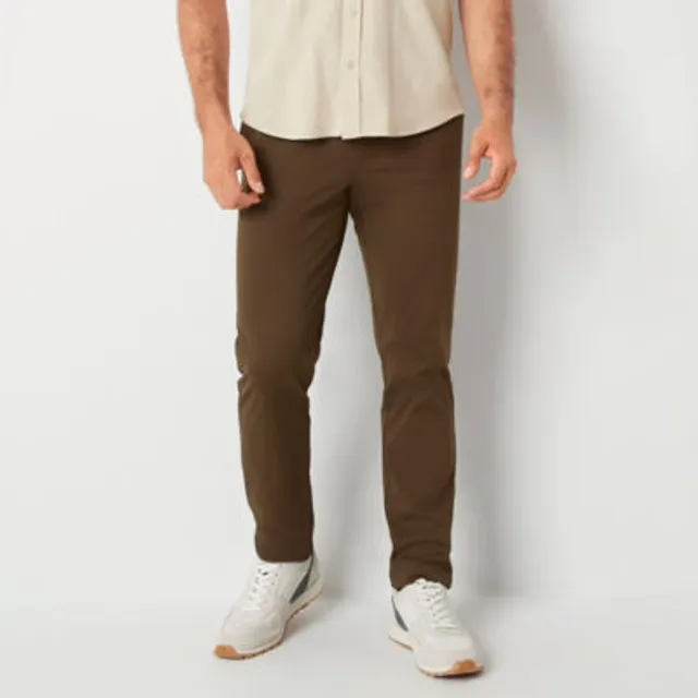 Stylus Chino Mens Slim Fit Flat Front Pant