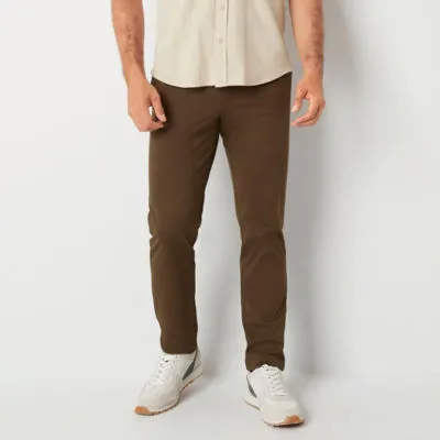 Stylus Chino Mens Slim Fit Flat Front Pant