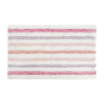 Under the Stars Kids Horizontal Stripe Bath Rug