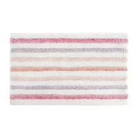 Under the Stars Kids Horizontal Stripe Bath Rug