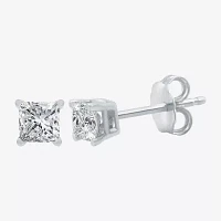 Classic Collection 1/2 CT. T.W. Natural White Diamond 10K Gold 3.9mm Stud Earrings