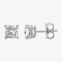 Everstar 1 CT. T.W. Lab-Grown (G / SI1-SI2) Diamond Princess-cut Stud Earrings 10K Gold