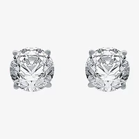 1 1/4 CT. T.W. Natural White Diamond 14K Gold 5.4mm Stud Earrings