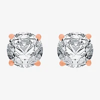 Classic Collection 1 CT. T.W. Natural White Diamond 10K Gold 5.2mm Stud Earrings