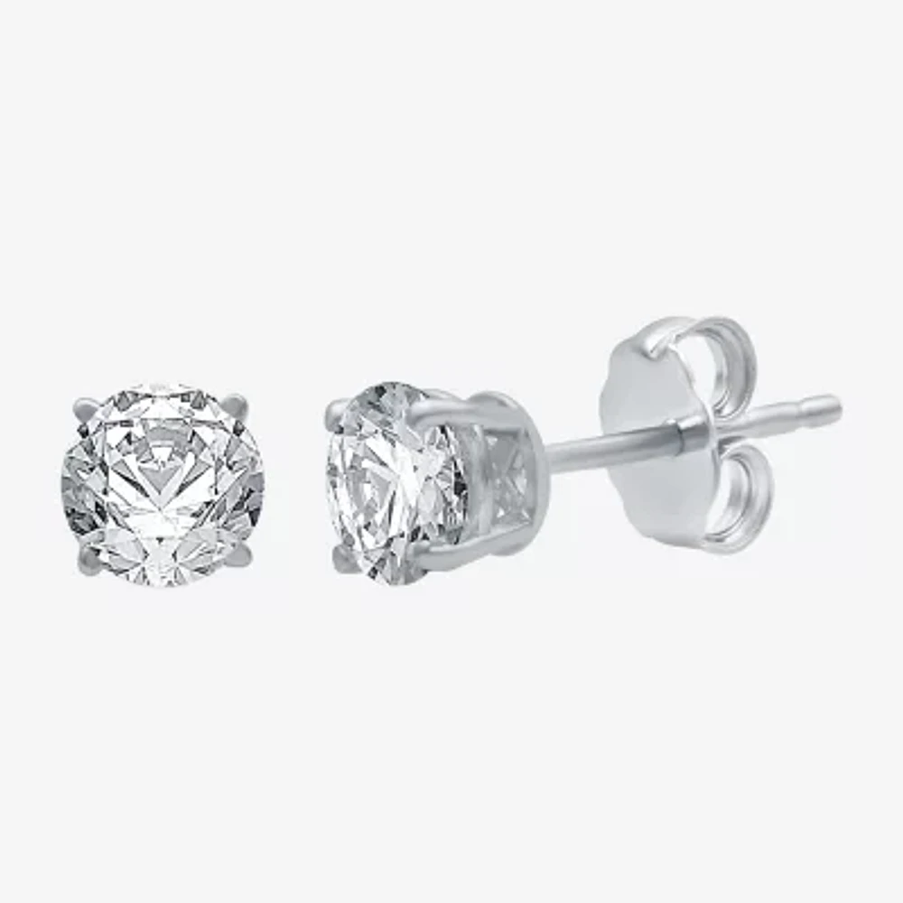 Ever Star 1/4 CT. T.W. Lab-Grown (G / SI1-SI2) Diamond 10K or 14K Gold Round Stud Earrings