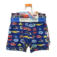 Disney Collection Toddler Boys 3 Pack Cars Boxer Briefs