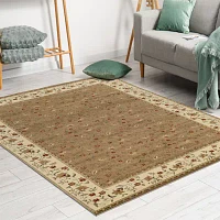 Como Floral Traditional Oriental Indoor Rectangular Area Rug