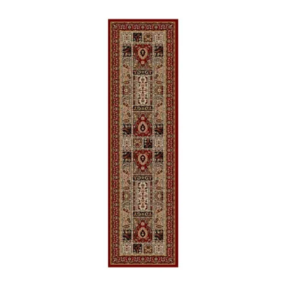 Como Panel Kerman Traditional Oriental Indoor Rectangular Runner
