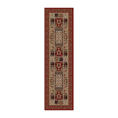 Como Panel Kerman Traditional Oriental Indoor Rectangular Runner
