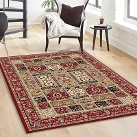 Como Panel Kerman Traditional Oriental Indoor Rectangular Area Rug