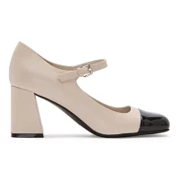 Worthington Womens Larcie Block Heel Pumps